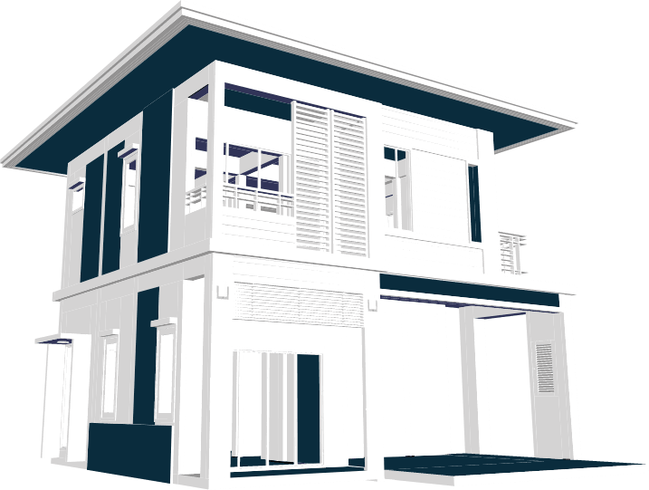 Modern house model